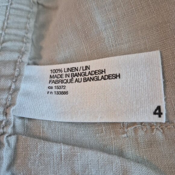 Joe Fresh Linen Pants - Picture 3 of 4